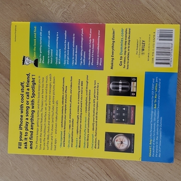 I-Pnone For Dummies, By Wiley Publishing - Picture 2 of 3